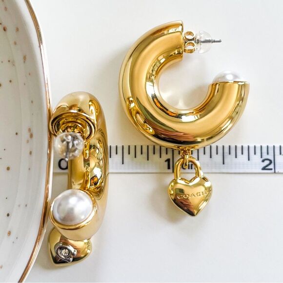 Coach chunky statement hoops - Picture 7 of 7